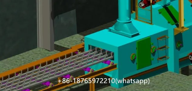 roller conveyor shot blaster 12 roller conveyor shot blaster 12