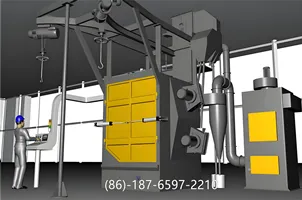 Μέθοδος για την παράταση της διάρκειας ζωής της μηχανής αμμοβολής Hanger Shot